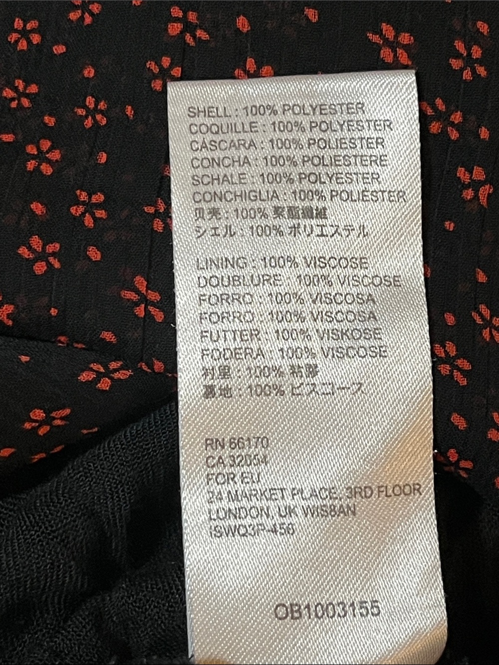 Urban Outfitters Black Floral Ruffle Maxi Dress - Picture 7 of 8